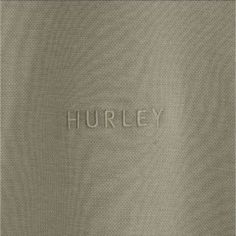 New! Hurley Mens Olive Green Crewneck Long Sleeve Sweatershirt Siz M Regular Fit - Picture 5 of 10